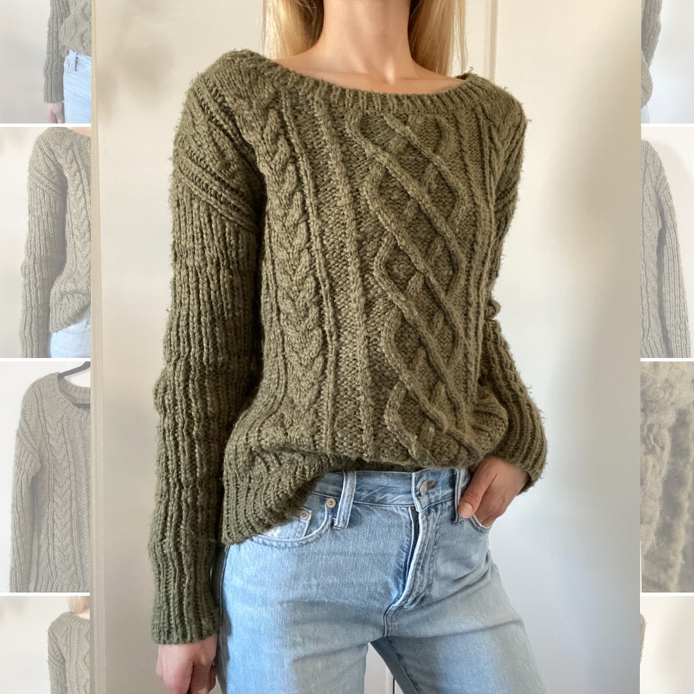 Gab Cable Sweater